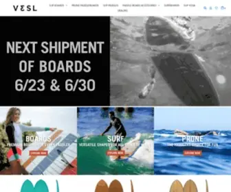 Veslpaddleboards.com(VESL SUP Boards) Screenshot
