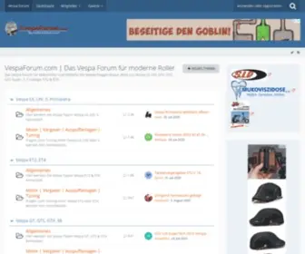 Vespaforum.com(Das) Screenshot