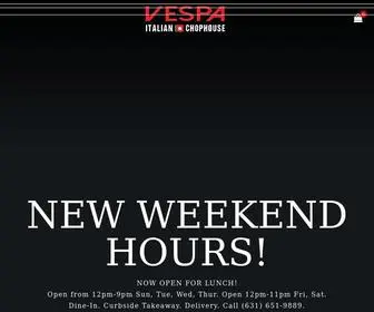 Vespaitalianchophouse.com(Italian Steakhouse) Screenshot