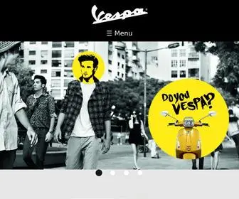 Vespamotor.hu(Vespa) Screenshot