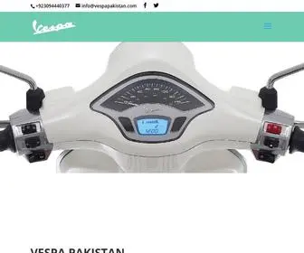 Vespapakistan.com Screenshot