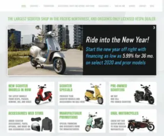Vespaportland.com(Vespa Portland) Screenshot