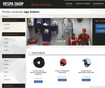 Vespashop.hu(Alkatrész) Screenshot