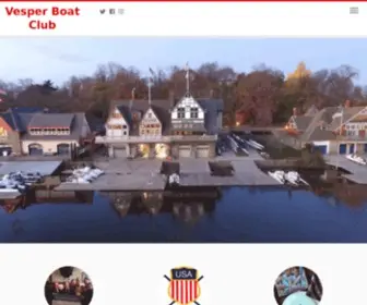 Vesperboatclub.org(Vesper Boat Club) Screenshot