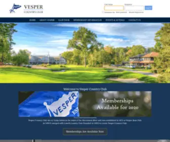 Vespercc.com(Private Golf Course) Screenshot