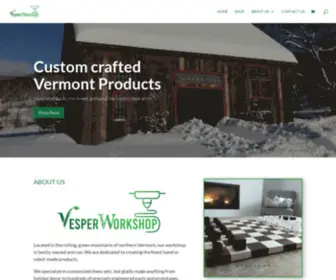 Vesperworkshop.com(Vesper Workshop of Vermont) Screenshot