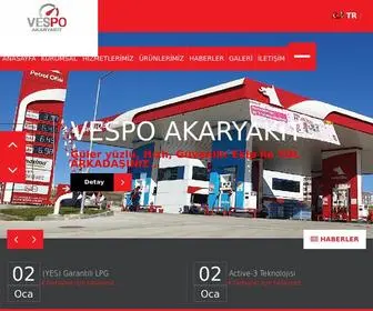 Vespoakaryakit.com(Vespo Akaryakıt) Screenshot