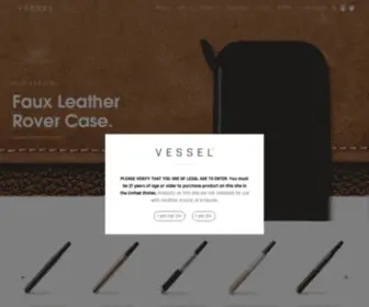 Vesselbrand.com(VESSEL® Premium Products) Screenshot