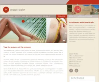 Vesselnm.com(Vessel Health) Screenshot