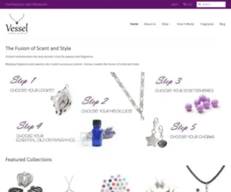 Vesselscentsofstyle.com(Create an Ecommerce Website and Sell Online) Screenshot