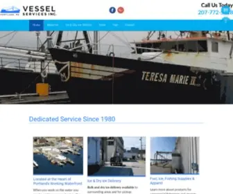 Vesselservicesinc.com(Vessel Services) Screenshot