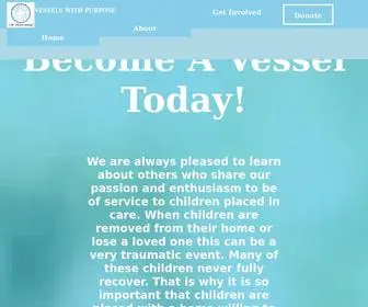 Vesselswithpurpose.com(Vessels with Purpose) Screenshot