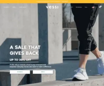 Vessifootwear.com(Vessi Footwear) Screenshot
