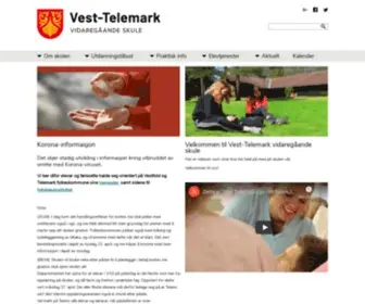 Vest-Telemark.vgs.no(Vestfold og Telemark fylkeskommune) Screenshot