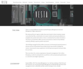 Vesta-Assetmanagement.com(San Francisco Real Estate Management) Screenshot