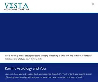 Vestaastrology.com(Vesta Astrological Counseling) Screenshot