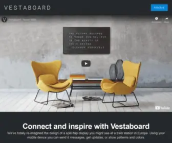 Vestaboard.com Screenshot