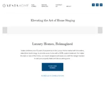 Vestahome.com(Home Staging Los Angeles) Screenshot