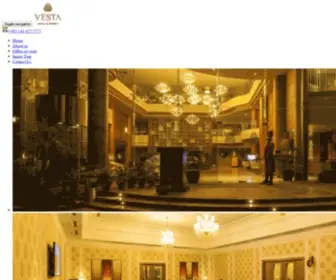 Vestahotels.in(Vesta Hotels) Screenshot