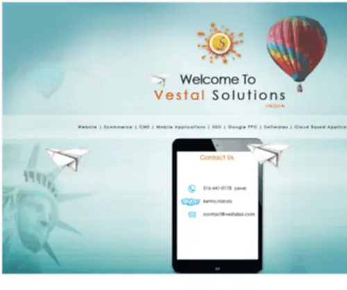 Vestalsol.com(Vestal Solutions) Screenshot