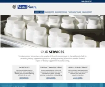 Vestanutra.com(Vesta nutra) Screenshot