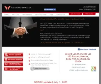 Vested.com(Vested Land Services LLC) Screenshot