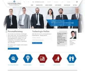 Vesterling.com(Executive Search) Screenshot
