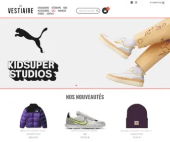 VestiaireStore.com(Le Vestiaire) Screenshot