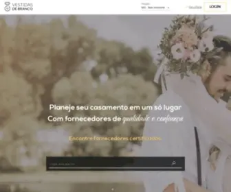 Vestidadebranco.com.br(Vestida de Branco) Screenshot