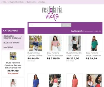 Vestidariaviena.com.br(Vestidaria Viena) Screenshot