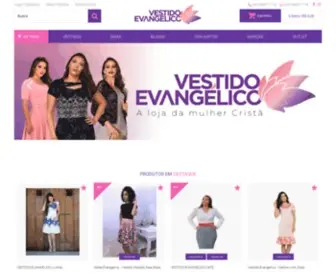 Vestidoevangelico.com.br(Loja Bloqueada) Screenshot