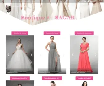 Vestidosaga.com.ar(Vestidos de Novia Talles Especiales Boutique SAGAR Fiesta Madrinas 15) Screenshot