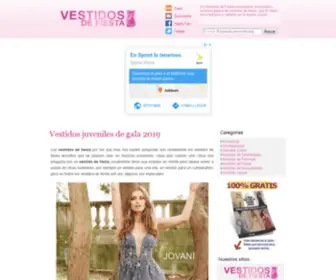 Vestidosdfiesta.com(Vestidos de Fiesta 2014) Screenshot