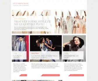 Vestimentaire.com(Style vestimentaire) Screenshot
