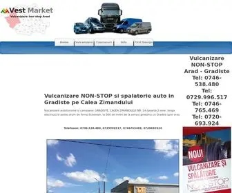 Vestmarket.ro(Vulcanizare Non Stop Arad) Screenshot