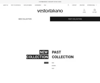 Vestoitaliano.com(Vesto Italiano) Screenshot