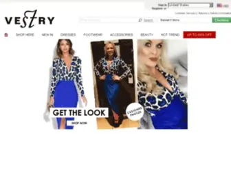 Vestry.com(Ladies Clothing & Dresses) Screenshot