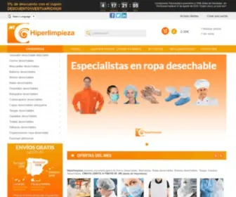 Vestuariodesechable.es(Vestuario Desechable) Screenshot