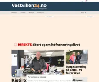 Vestviken24.no(Vestviken 24) Screenshot