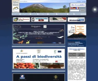 Vesuviopark.it(Parco Nazionale del Vesuvio) Screenshot