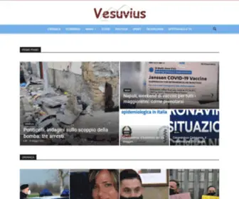 Vesuvius.it(Il giornale di Napoli) Screenshot