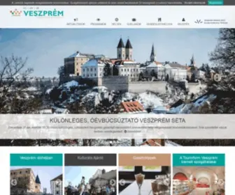 Veszpreminfo.hu(Üdvözlöm Veszprém város hivatalos turisztikai honlapján) Screenshot