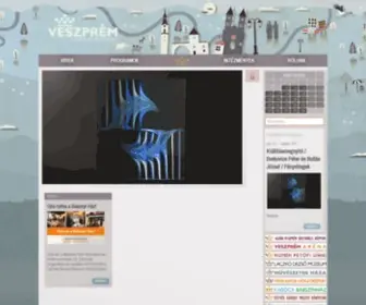 Veszpremiprogramiroda.hu(Veszprém) Screenshot