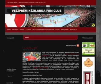 Veszpremkfc.hu(Veszprém) Screenshot