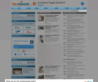 Vet-Magazin.de(VET-MAGAZIN Deutschland | Das unabhängige Magazin für die Veterinärmedizin) Screenshot