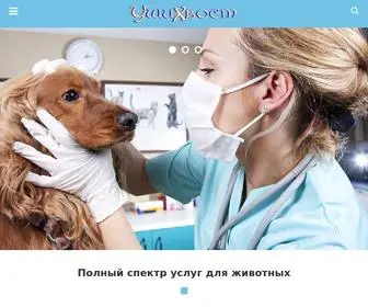 Vet-OBL.ru(Ветеринарные клиники УшиХвост) Screenshot