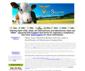 Vet-Sentry.com(Vet Sentry) Screenshot