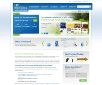 Vet-Websites.com(Veterinarian Website Design) Screenshot