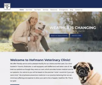 Vet4Pet.ca(Hoffman animal hospital) Screenshot