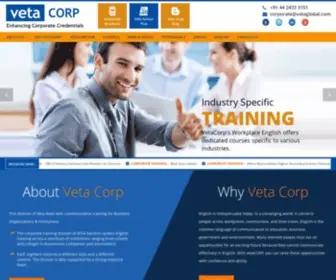 Vetacorporate.in(Veta Corporate) Screenshot